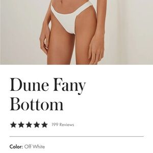Dune Fany Bottom in Off White by ViX Paula Hermanny 🏝️